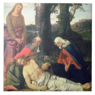 The Lamentation of the Dead Christ Tile