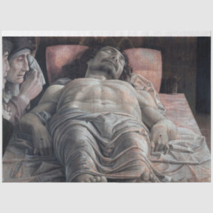 The Lamentation over the Dead Christ, Mantegna Tissue Paper