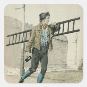 The Lamp Lighter Square Sticker