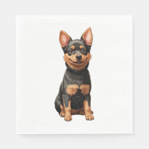 The Lancashire Heeler Classic T-Shirt Napkin