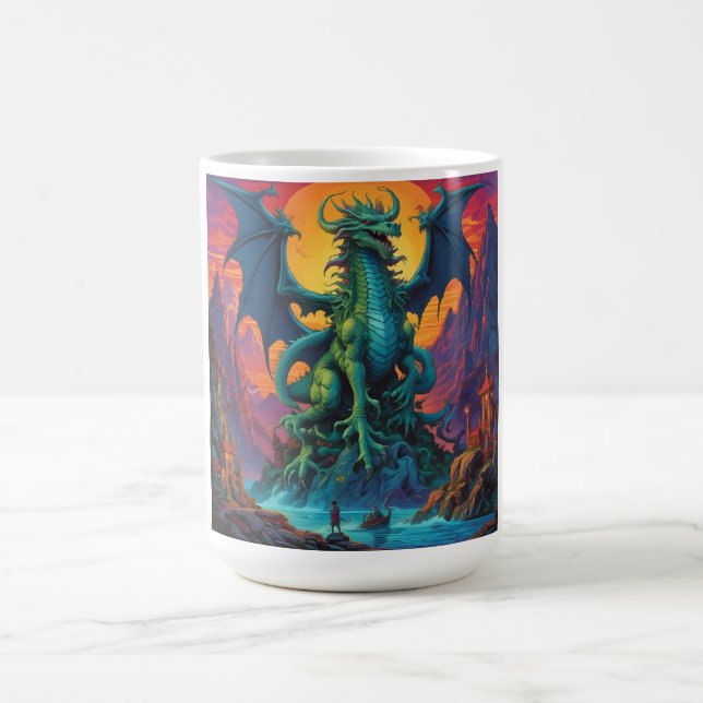 The Land Is the Dragon Coffee Mug (Center)