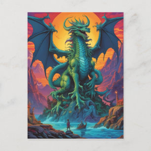 The Land Is the Dragon Postcard