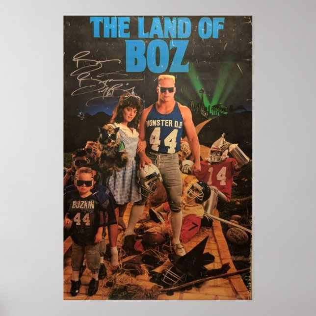 The Land Of Boz Poster (Front)