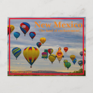 the land of enchantment postcard