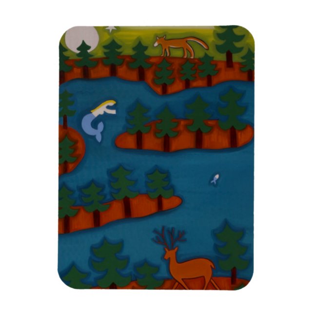 The Land of One Thousand Islands 2007 Magnet (Vertical)