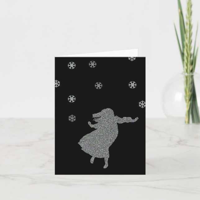 The Land of Snow Holiday Card (Front)
