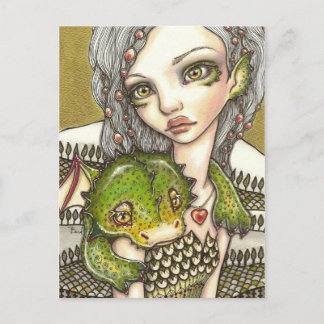 The Land of the Dragons Postcard