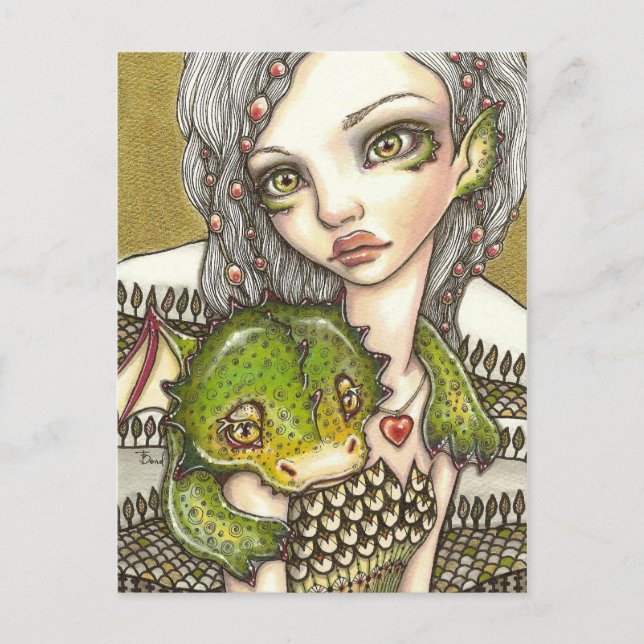 The Land of the Dragons Postcard (Front)
