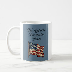 The Land of the Free and the Brave Mug