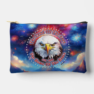 The Land Of The Free Home Brown Eagle Fireworks M Accessory Pouch