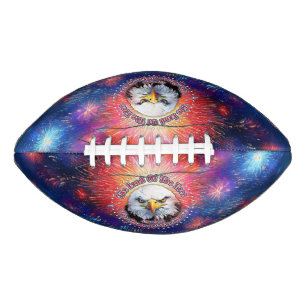 The Land Of The Free Home Brown Eagle Fireworks M American Football