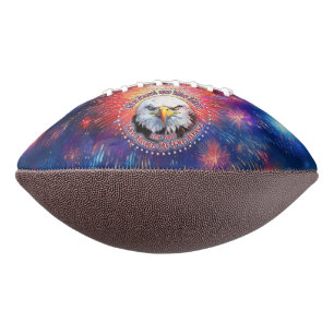 The Land Of The Free Home Brown Eagle Fireworks M American Football