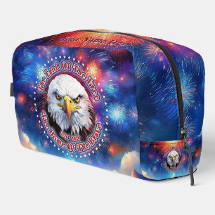 The Land Of The Free Home Brown Eagle Fireworks M Dopp Kit