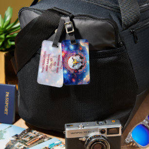 The Land Of The Free Home Brown Eagle Fireworks M Luggage Tag
