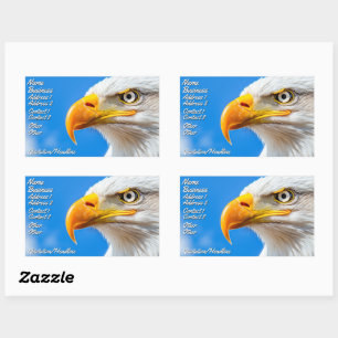 The Land of the Free, Home of the Brave Rectangular Sticker