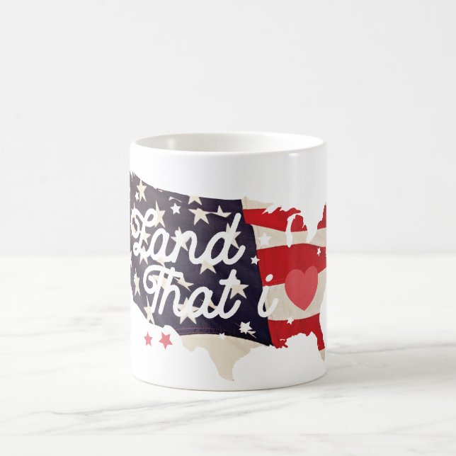 The Land that I love Magic Mug (Center)