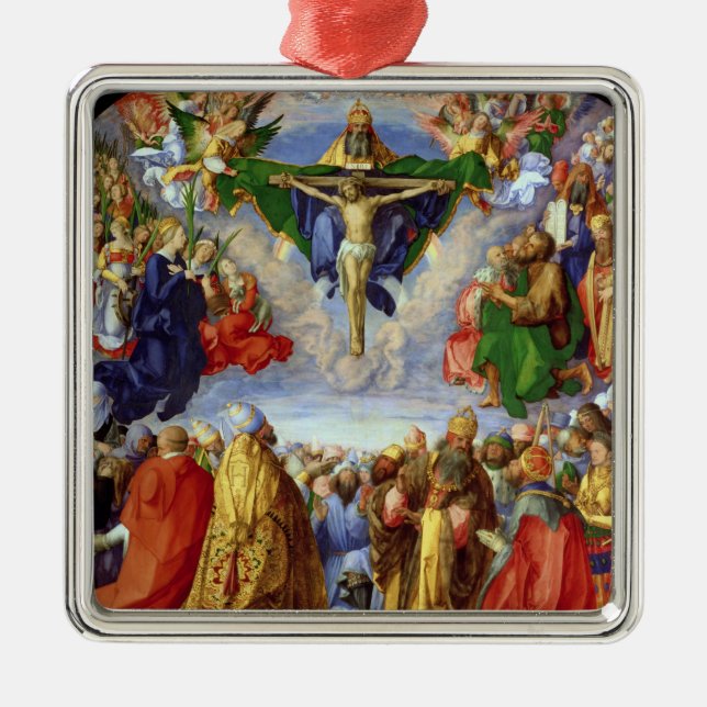 The Landauer Altarpiece, All Saints Day, 1511 Metal Tree Decoration (Front)