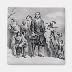The Landing of the Pilgrims Magnet