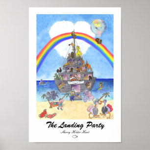 The Landing Party Print - Customised