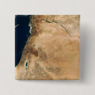 The lands of Israel along the eastern shore 15 Cm Square Badge