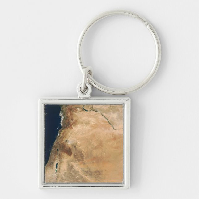 The lands of Israel along the eastern shore Key Ring (Front)