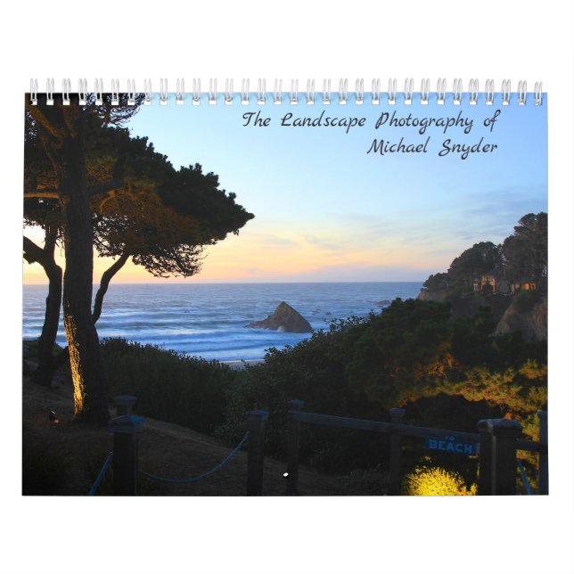 The Landscape Photography of Michael Snyder Calendar (Cover)