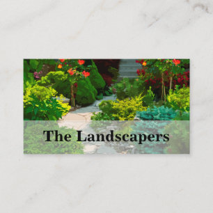 The Landscaping Landscaper Business Card