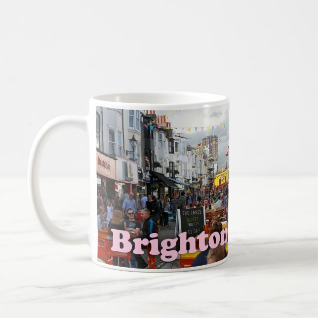 The Lanes Brighton Coffee Mug (Left)
