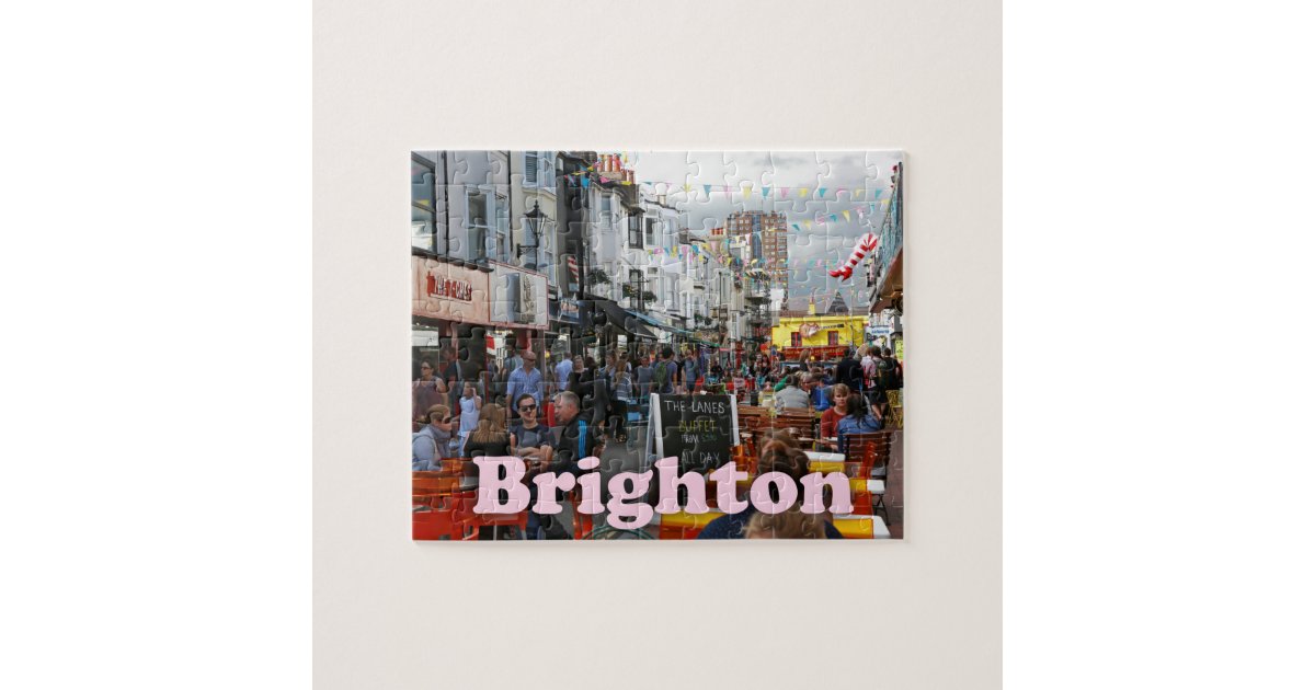 The Lanes Brighton Jigsaw Puzzle Zazzle