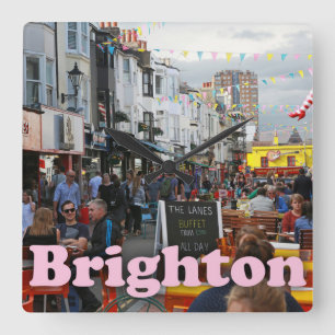 The Lanes Brighton Square Wall Clock