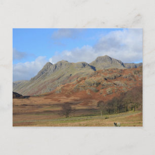 The Langdale Pikes, English Lake District Postcard