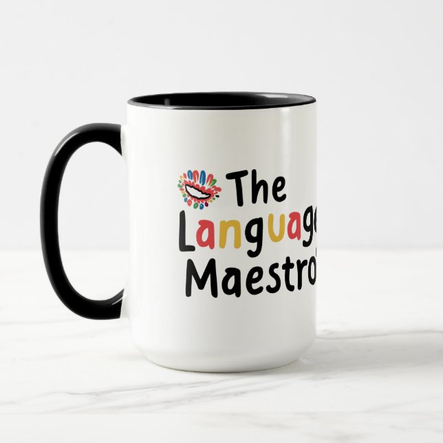 The Language Maestro Mug (Left)