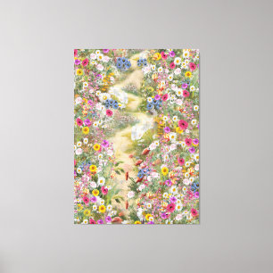 the Language of Flowers Canvas Print