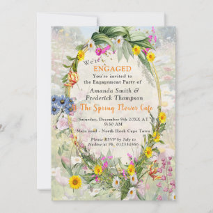 The Language of Flowers Invitation