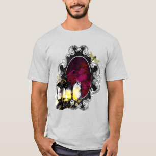 The Lantern And The Dragonfly - Magical Vintage T-Shirt