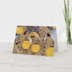 The Lantern Bearers - Maxfield Parrish Card