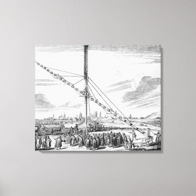 The Large Astronomical Telescope Canvas Print (Front)