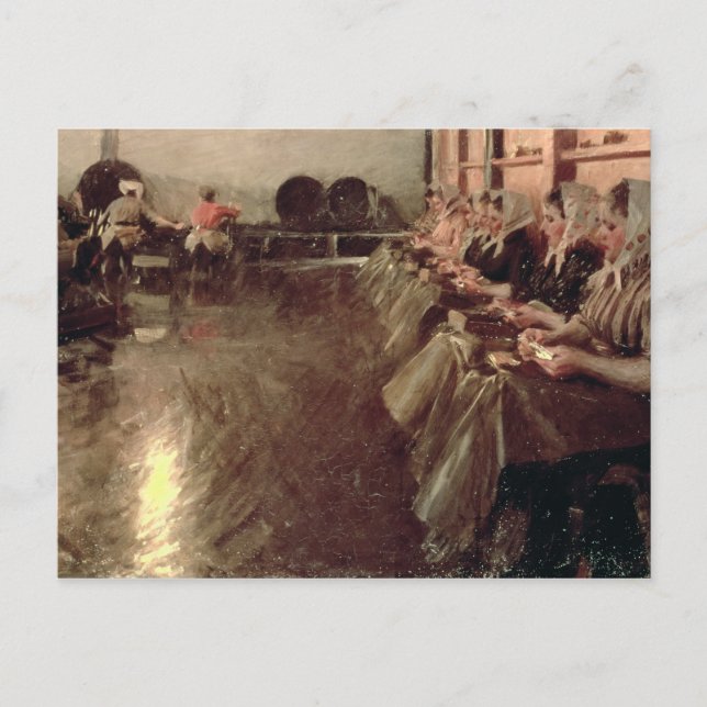 The Large Brewery, 1890 Postcard (Front)