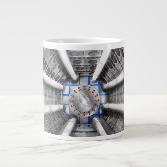 The Large Hadron Collider Coffee Mug (Front)