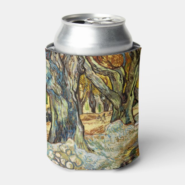 The Large Plane Trees By Vincent Van Gogh Can Cooler (Can Front)