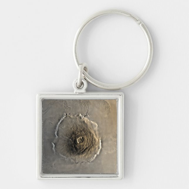 The largest known volcano in the solar system key ring (Front)