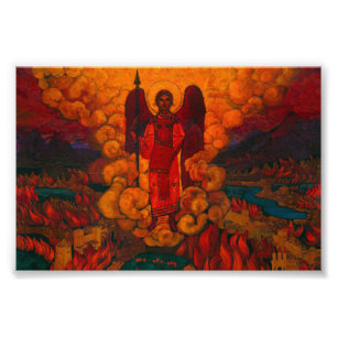 The Last Angel by Nicholas Roerich Photo Print
