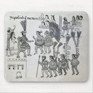 The last Aztec Emperor Cuauhtemoc surrenders Mouse Mat