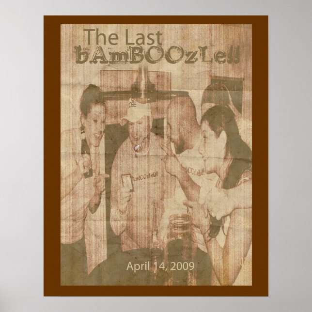 The Last Bamboozle Retro Poster (Front)