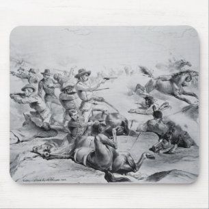 The Last Battle of General Custer Mouse Mat