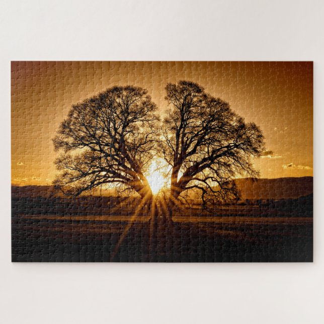 The Last Burst of Sunset - 20x30 - 1014 pcs. Jigsaw Puzzle (Horizontal)