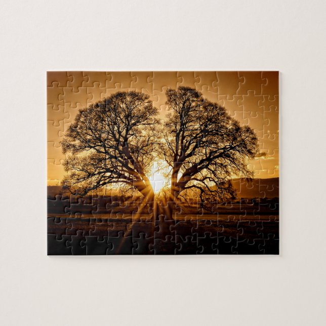 The Last Burst of Sunset - 8x10 - 110 pcs. Jigsaw Puzzle (Horizontal)