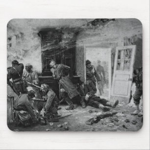 The last cartridges at Balan near Sedan, 1870 Mouse Mat
