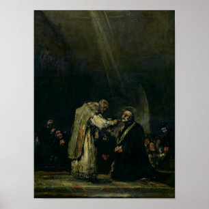 The Last Communion of St. Joseph Calasanz Poster