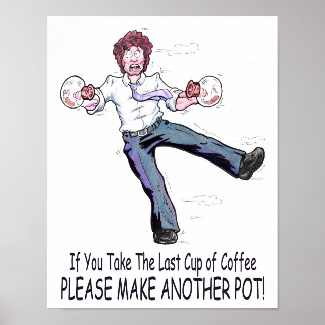 The Last Cup of Coffee Poster (Front)